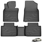 KARPAL Floor Mats Fit for Toyota Camry 2024-2018 FWD Only (Not Fit Hybrid or AWD), Custom Fit All Weather TPE Floor Liners, 1st & 2nd Row Mat, Camry Accessories - style: 2018-2024 | For Toyota Camry | 1st & 2nd Row