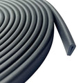 Rubber Edge Trim, 1/16" U Channel Edge Trim, Edge Protector, Length 10Ft, U Shaped Gasket, EPDM Material, Black Color, Edge Protector for Sheet Metal1