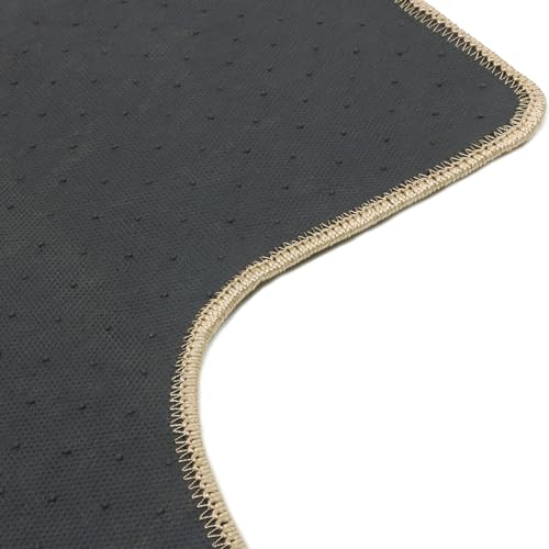 Floor Mats Compatible with 2004-2008 Acura TL, Front & Rear Beige 4PC Nylon Car Floor Carpets Carpet Liner by IKON MOTORSPORTS, 2005 2006 2007