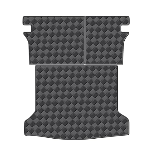 Cargo Mat & Backrest Mats for 2023 2024 2025 2026 Cadillac Lyriq Accessories, All Weather Waterproof Rear Cargo Liner Rear Trunk Liner Back Seat Cover Protector - size: 2023-2026 Cadillac Lyriq