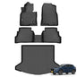 ANBINGO®Fit for Mazda CX5 Floor Mats 2025-2023,for Mazda CX-5 Car Mat All Weather Mats for CX5 TPE Car Matt Rugs for CX-5 Rubber Trunk Carpet - size: For Mazda CX5 2023-2025/ Full Set
