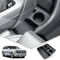BIBIBO for 2026 Hyundai Palisade Center Console Organizer 2026 Hyundai Palisade Lower Center Console Organizer 2026 Palisade TPE Console Insert Tray - color: Black-Console Under Tray