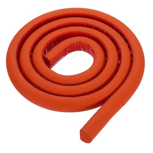 uxcell 3.28 ft Foam Backer Rod, 0.59" x 0.39" D-Shaped Solid Joint Filler, Foam Seal Strip for Caulk Saver, Rope Caulk Cement Crack Filler, Red - size: 3.28 ft x 0.59" x 0.39"