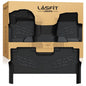 LASFIT Floor Mats for Ford F250 F350 F450 2017-2026 Crew Cab Front Bench Seat | Rear W/Fold-Flat Storage Carpet Floor Super Duty All Weather Protector TPE Car Floor Liner, 1st & 2nd Row, 2pcs Black - style: 2) SuperDuty Crew Cab&Bench Seat| 17-26 | 2Rows