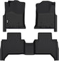 VIWIK Floor Mats for Toyota Tacoma 2005-2015, Automotive All Weather Floor Liners Custom Fit Toyota Tacoma Car Mats 1st and 2nd Row, Front & Rear Non-Slip Odorless TPE - style: Fit for 2005-2015 Toyota Tacoma