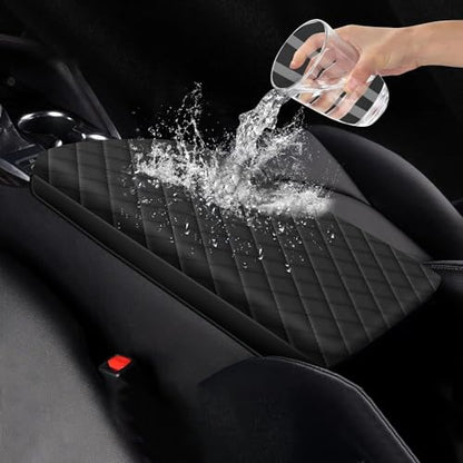 AOMSAZTO Console Pad for 2018-2024 Toyota Camry Armrest Pad for Toyota Camry Black - size: 2018-2024 Toyota Camry