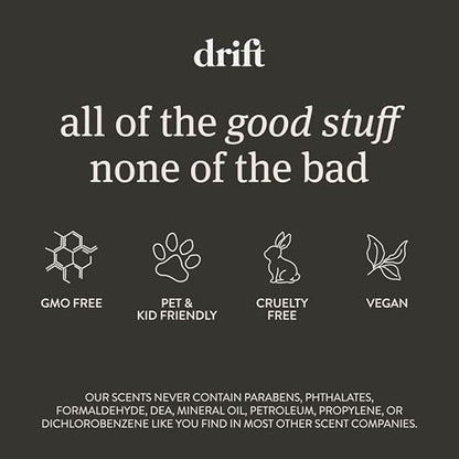 Drift Car Air Freshener – Premium Magnetic Visor Clip Scent Diffuser Featuring Sustainably Sourced Wood and Natural Essential Oils, Luxury Auto Accessories Gifts – Cabana Scent Starter Kit