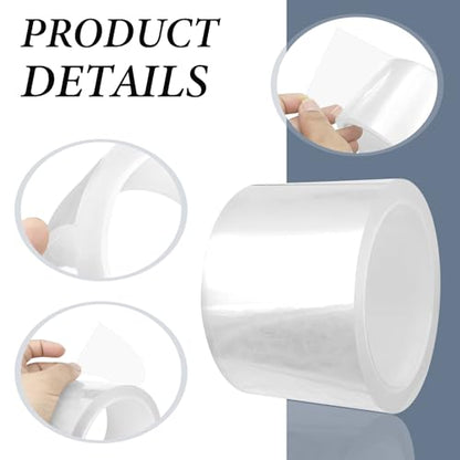 Car Door Edge Guards/Door Sill Protector, Anti-Scratch Anti-Collision Adhesive Strip, for Most Vehicles (2.7Inx33Ft, Transparent) - size: 2.7In x 33Ft