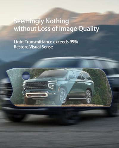 2025 2026 Tahoe Suburban Tempered Glass Screen Protector [Anti-Glare] for 2025 Chev y Tahoe z71 Suburban Nav. 17.7Inch 2025 Chev rolet Tahoe Suburban Accessoriesv Matte - size: Tahoe-Matte