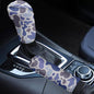 KEIAHUAN Car Gear Shift and Handbrake Cover Duck Camo Hunting Anti-Scratch Shift Gear Knob Covers Universal Fits for Sedans,SUVs,Trucks - color: Blue Duck Camo Hunting