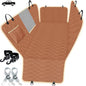 Lassie XL Truck Dog Seat Cover Back Seat with 2 Seat Belts, Dog Car Hammock for Large SUV and Trucks Compatible with F150 F250/Chevrolet Silverado/Ram Pickup/GMC Sierra/Toyota Tundra and Crew Cab - color: Brown, size: Truck