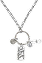 Rear View Mirror Car Charm Ornament, Sun Catcher, Hanging Pendant, Stainless Steel Chain and Crystal Accents, Packaged in a Gift Bag (Find Joy in The Journey) - size: Find Joy In the Journey
