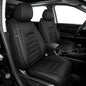 TTX LIGHTING Custom Fit Seat Covers for Honda CRV 2023 2024 2025 2026 All Models Faux Leather Full Set Black - size: 7.CR-V 2023-2026 5 Seat Full Set