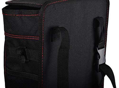 Masirs Vehicle Trash Can - Large Removable Leakproof Garbage Bag, Fasten The Car Waste Basket to Back or Front Seat Headrest. Great Garbage Can for Car, SUV, Truck, Van or Minivan. - style: Car Trash Can