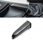 Interior Handbrake Brake Handle Grip Outer Cover Lever Trim Replacement for BMW 1/3/5/6 Series X1 X3 Z4 E81 E82 E87 E90 E91 E60 E61 E64 E84 E85 (Carbon) - color: Carbon