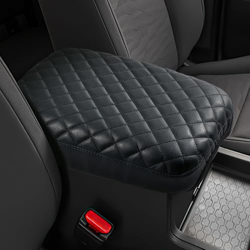 JOYTUTUS Center Console Cover Compatible with 2022 2023 2024 2025 2026 Nissan Frontier Leather Armrest Cover Center Console Cushion Nissan Frontier Accessories - size: 2022-2026