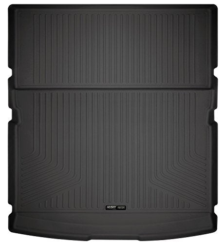 Husky Liners Weatherbeater Cargo Liner | Fits 2018-2024 Ford Expedition (MAX ONLY) & Lincoln Navigator (L Model ONLY) Will NOT Fit Standard Models, Fits Behind 2nd Seat | 1-pc Black - 23481