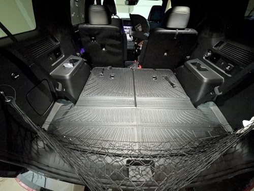 Cargo Liner for Hyundai Santa FE 2024 2025 2026, All Weather Cargo Mat for Santa Fe Accessories, Heavy Duty Trunk Mat with Backrest Mats, Car Accessories - size: 6)Hyundai Santa FE 24-26