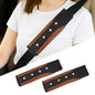 Hovom 2PCS Bling Car Seat Belt Cover Pad, Leather Seatbelt Covers for Cars, Soft Safety Seatbelt Shoulder Strap Covers, Rhinestone Auto Seat Belt Protector Cushion for Women Girls (Coffee) - color: Coffee