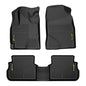 G-PLUS TPE Cargo Liners,Compatible with Toyota Corolla/Matrix 2009-2013 / Pontiac Vibe 2009-2010 Transmission Automatic FWD,Floor Liner Front & 2nd Row,All Weather Full Cover Protection - size: Fit Toyota Corolla 2009-2013 | 3PCS