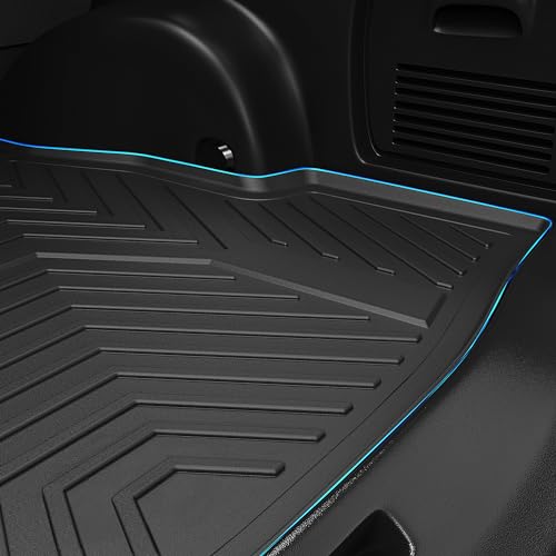 YITAMOTOR Cargo Trunk Liner Compatible with 2016-2021 Honda Civic Sedan, Custom Fit Black TPE All Weather Cargo Mats - style: 16-21 civic cargo mats