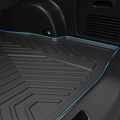 YITAMOTOR Cargo Trunk Liner Compatible with 2016-2021 Honda Civic Sedan, Custom Fit Black TPE All Weather Cargo Mats - style: 16-21 civic cargo mats
