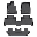 AIPOIL® Floor Mats for 2020-2025 2026 Lincoln Aviator 6 Seats Fits 1st & 2nd & 3rd Row All Weather Protection TPE Anti-Slip Automotive Full Custom Car Mats Accessories - Black - style: 16) For Aviator 6 Seats 2020-2026 Floor Mats
