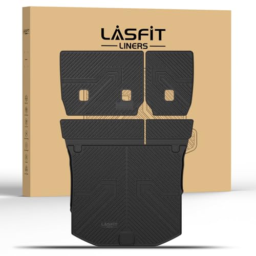 LASFIT Cargo Mat for Jeep Grand Cherokee 2011-2021 Accessories Rear Backrest Mat Trunk Seatback All Weather TPE Custom Fit Cargo Liners Black - style: Grand Cherokee 2011-2021 Cargo Mat