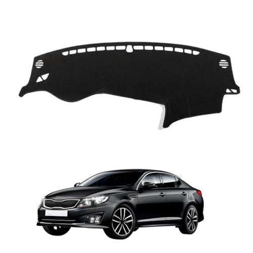 Dash Cover for KIA Optima K5 2010 2011 2012 2013 2014 2015 Dashboard Cover Mat, Sunshade Non-Slip Center Console Sunshield Protector Mat Pad - size: KIA Optima K5 2010-2015