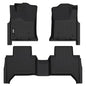 VIWIK Car Floor Mats for Toyota Tacoma 2005-2015, Automotive All Weather Floor Liners for Toyota Tacoma, TPE Rubber Car Mats Front & Rear Non-Slip Odorless - style: 2005-2015 Tacoma