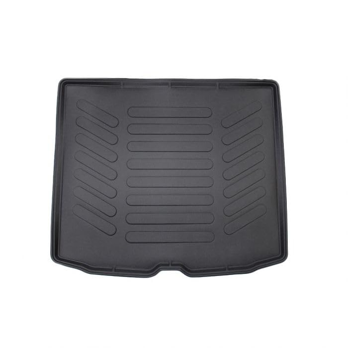Volvo XC60 2010-2017 Cargo Liner 3D Custom Fit Heavy Duty All Weather Rubber Car Trunk Liners Waterproof Odorless Non-Slip Soft TPE Cargo Mats (Black) by RizLiner - size: XC60 2010 - 2017 Cargo
