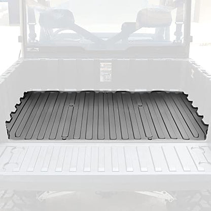 KEMIMOTO Cargo Bed Mat Compatible with Polaris Ranger 1000/1000 XP/1000 XP Crew/Kinetic, TPE Bed Liner Anti-Slip Mud-Resistant,All-Weather Protection, Easy-Clean No Gaps No Shift Accessories 2018-2026