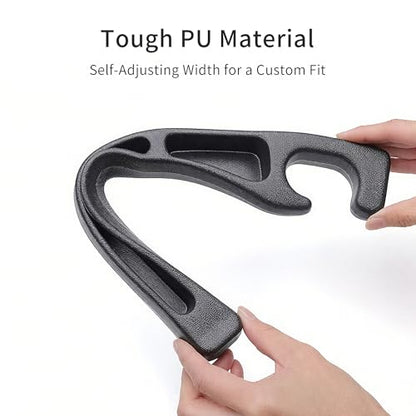 Car Seat Gap Filler, Seat Side Gap Filler Organizer with Phone Holder, Universal Fit in Between Car Seat Catcher, Perfect for Car, SUV, Truck (Slotted, Black)