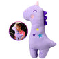 Farochy Unicorn Seat Belt Pillow Kids Unicorn Seat Belt Cover, Car Pillow for Kids, Vehicle Shoulder Pads, Seatbelt Strap Pillows Children, Animal Travel Pillow (Purple)