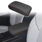 ramuel Compatible with Center Console Armrest Cover Pad PU Leather Arm Rest Covers Mat Middle Console Cover Lid Protector Pad for Chevrolet/Chevy Equinox LT/ACTIV/RS 2024 2025 (Red Line)