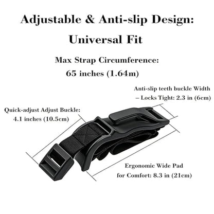 Seat Belt Shoulder Pad Cushion, Soft Universal Seatbelt Cover, Breathable Anti-Slip Comfort Pad, Easy Install, Washable Car Accessory for Driving Travel (Black) - color: Black