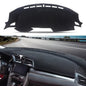 Blazeray Dashboard Cover Dash Cover Mat Pad Carpet Custom Fit for Honda Civic Coupe Sedan/Hatchback 2016 2017 2018 2019 2020 2021 Accessories Anti-Skid Center Console Protector Cover Mat(Black Edge)