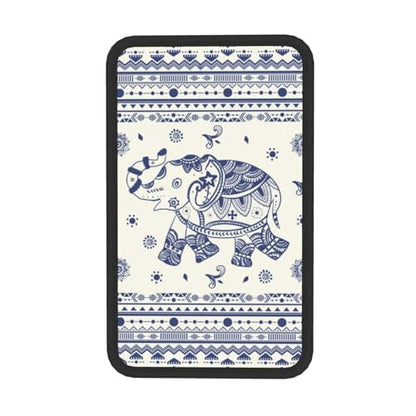 Universal Car Center Console Cushion Pad, Blue Elephant Soft Waterproof Car Center Console Cover Auto Armrest Seat Box Cover Protector for Most Vehicle SUV Truck Car - color: Blue Elephant
