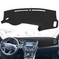 Dash Cover Mat Custom Fit for Kia Optima with Light Sensor w/o Speaker Dashboard Pad Cap Carpet Protector K342 (Black) - color: Black