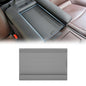 Center Console Armrest Cover for Toyota Sienna 2021-2026 Silicone Armrest Anti-Slip Storage Pad Compatible with LE/XLE/XSE/Woodland Edition/Limited/Platinum(Gray) - size: Center Console Armrest Cover