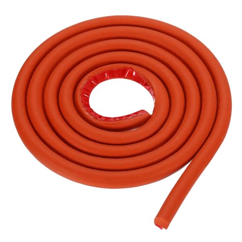 uxcell 3.28 ft Foam Backer Rod, 0.24" x 0.24" D-Shaped Solid Joint Filler, Foam Seal Strip for Caulk Saver, Rope Caulk Cement Crack Filler, Red - size: 3.28 ft x 0.24" x 0.24"