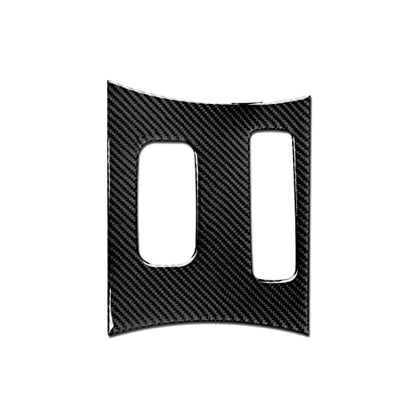 Car Gear Shift Panel Decals for 2011 2012 2013 2014 Dodge Charger Accessories Carbon Fiber Stickers - color: Gear Shift Panel, B
