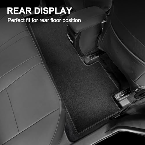 AOMSAZTO Altima Floor mats Carpet Compatible with 2019-2026 Nissan Altima, alfombras originales de Nissan Altima Hybrid Rubber Carpet Rugs tapetes - style: 7)19-25 Altima Carpet Floor mats