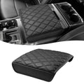 Center Console Armrest Cover for Ford F150 2021 2022 2023 2024 2025 2026, Arm Rest Protective Cushion Pad, Interior Accessories, Black (Fits Work Surface Console Only) - size: Work Surface, 21-26 F150, Black