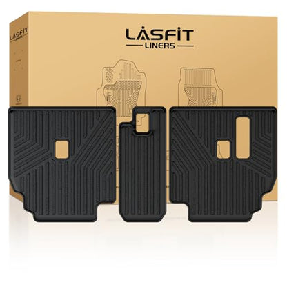 LASFIT Rear Seat Back Protector for Toyota 4Runner 2010-2024 7-Seats Back Cover (Not Fit 5 Seats) | Premium Extra Thick TPE Custom Fit Waterproof 4 Runner Second Row Back Seat Backrest Mat Liner - color: 2013-2024|4Runner 7-Seats|Rear Seat Back Protector,