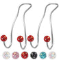 Bling Purse Hook for Car Headrest, Upgraded Cute Car Seat Hooks for Bag Handbag, Durable Stainless Auto Purse Hanger Holder 2 Pack, Red - color: Red