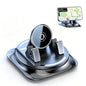 Dashboard Phone Holder for Car, 360 Degree Rotation Mount, Foldable Silicone Dash Stand, Anti-Slip Mobile Cradle Compatible (1PC) - color: 1PC