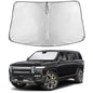 EcoNour Windshield Sunshade Compatible for Rivian R1S / R1T 2022-2024 2025 2026, Sun Visor for Front Windshield & Window Sun Shade Cover, UV Heat Blocker & Protector, Car Accessories - size: For Rivian R1T R1S (2022-2026)