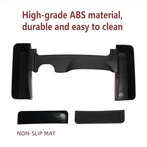 4PCS Center Console Organizer for Jeep Wrangler 2011-2018 JK JKU 2/4 Door, Gear Shift Console Side Tray Organizer, Passenger Side Co-Pilot Organizer, Hanging Armrest Storage Box