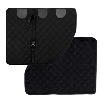 Dog Car Door Protector, 2 Pack Waterproof Scratchproof Nonslip Durable Protector, Thickened Door Panel Covers, Protects Doors from Dog Scratching Fit for Car/SUV/Truck (Black, XL)